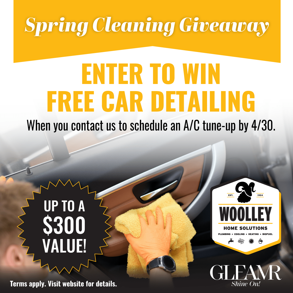 Spring Cleaning Giveaway Woolley Home Solutions