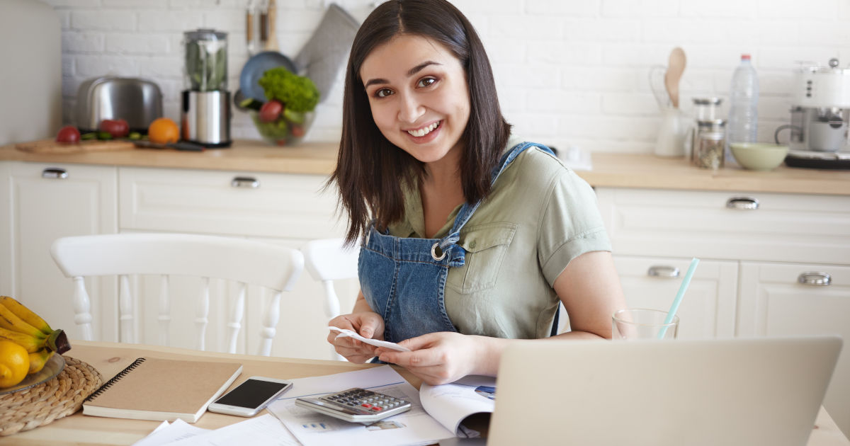 smiling woman